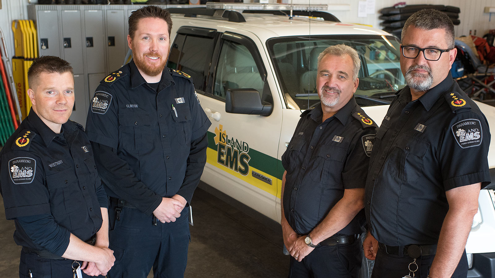 Island EMS staff